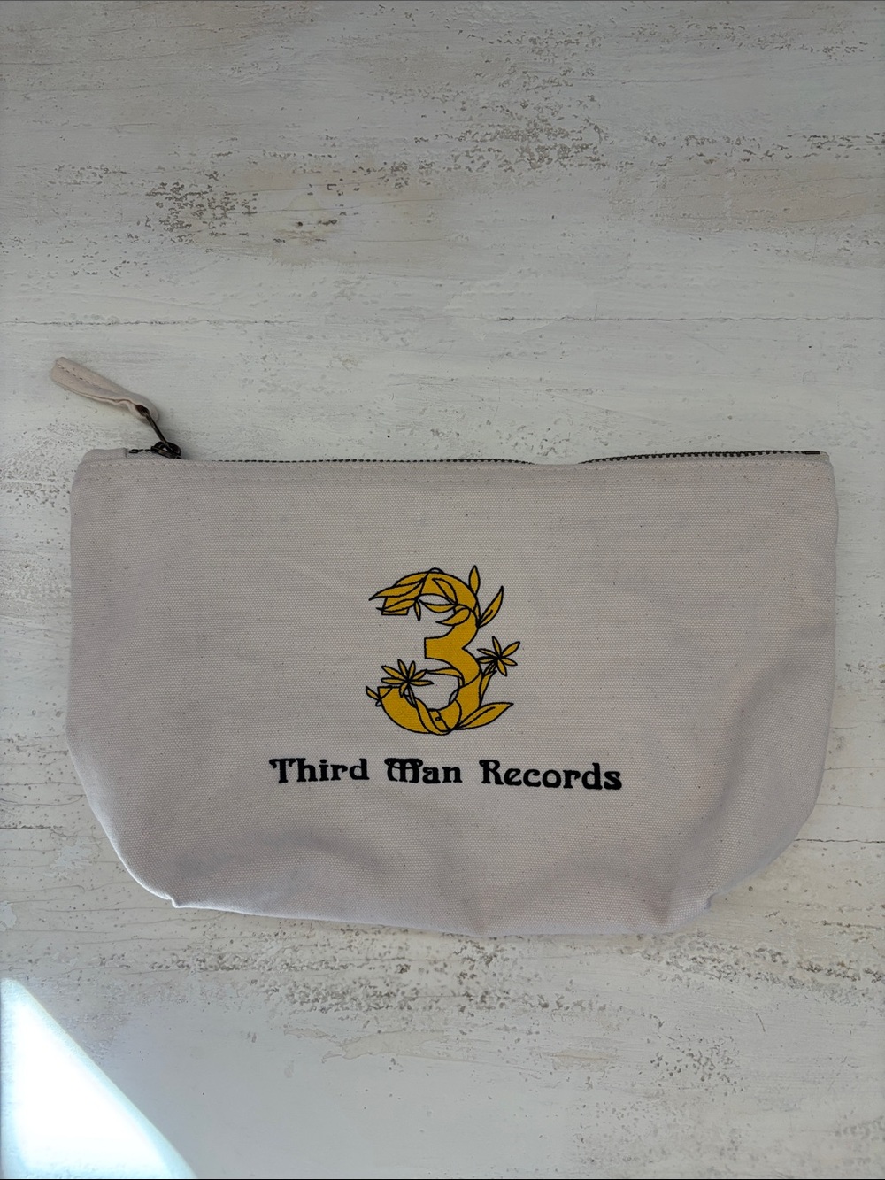 Third Man Records zip bag